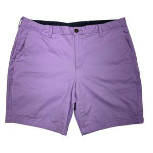 George Lavender Twill Shorts (38)
